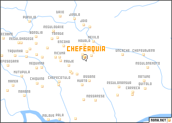 map of Chefe Aquia