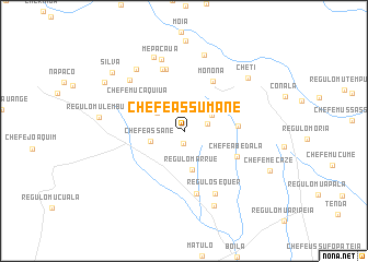 map of Chefe Assumane