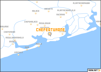 map of Chefe Atumane