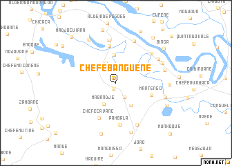 map of Chefe Banguene