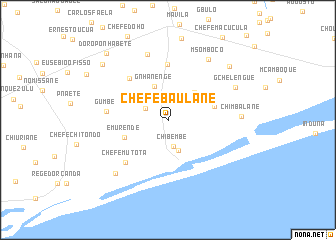 map of Chefe Baulane