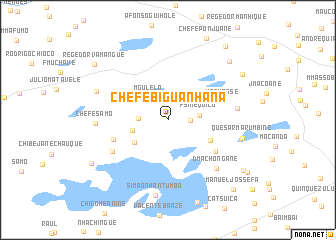 map of Chefe Biguanhana