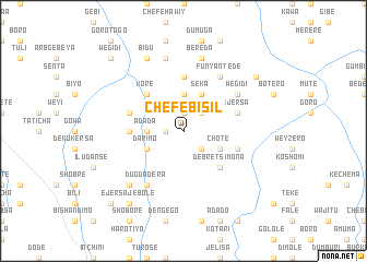 map of Chʼefē Bisil