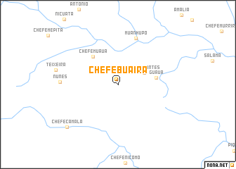 map of Chefe Buaira