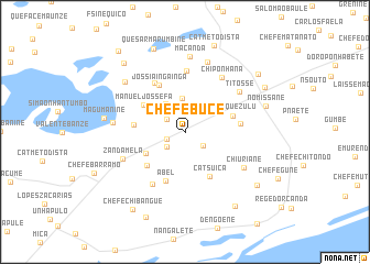 map of Chefe Buce