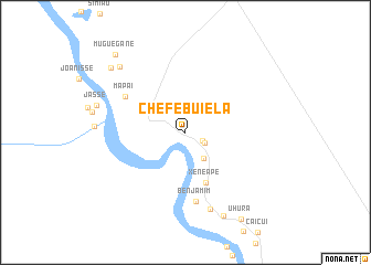 map of Chefe Buiela