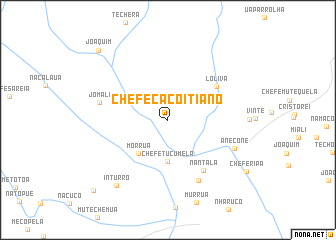 map of Chefe Cacoitiano