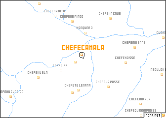 map of Chefe Camala