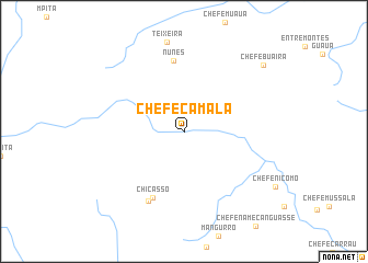 map of Chefe Camala