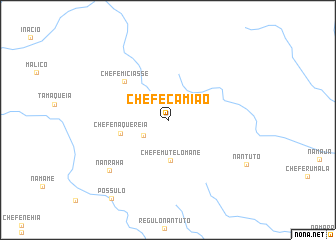 map of Chefe Camião