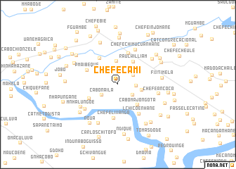 map of Chefe Cami