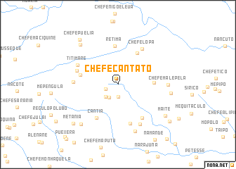 map of Chefe Cantato