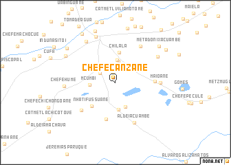 map of Chefe Canzane