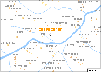 map of Chefe Caroa