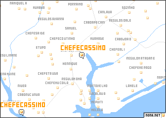 map of Chefe Cassimo