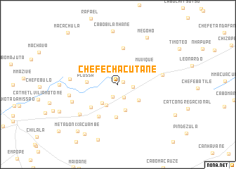 map of Chefe Chacutane