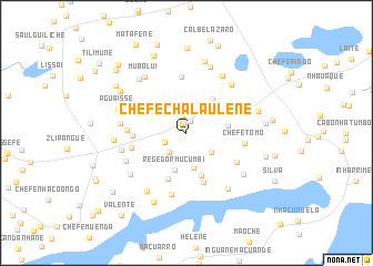 map of Chefe Chalaulene