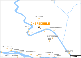 map of Chefe Chale