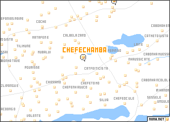 map of Chefe Chamba