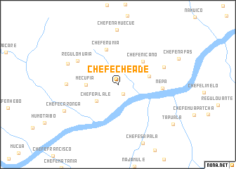 map of Chefe Cheade