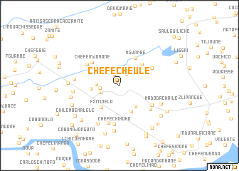 map of Chefe Cheúle