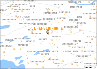 map of Chefe Chianane