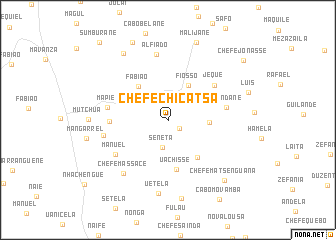 map of Chefe Chicatsa