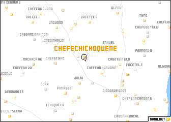 map of Chefe Chichoquene