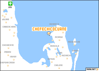 map of Chefe Chicocuane