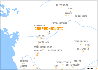 map of Chefe Chicuato