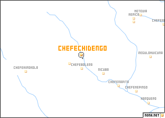 map of Chefe Chidengo