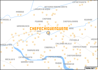 map of Chefe Chiguenguène