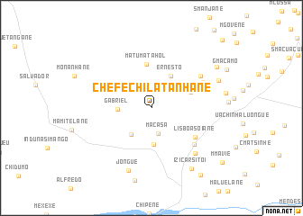 map of Chefe Chilatanhane