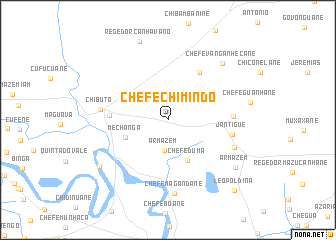 map of Chefe Chimindo