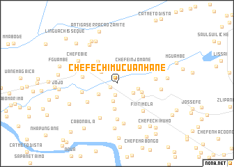 map of Chefe Chimucuanhane