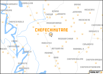 map of Chefe Chimutane