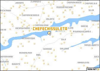 map of Chefe Chissuleta