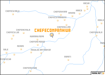 map of Chefe Companhiua