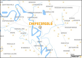 map of Chefe Congolo