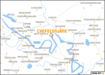 map of Chefe Conjane