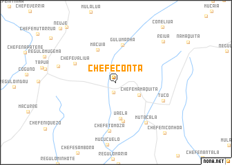 map of Chefe Conta