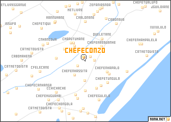 map of Chefe Conzo