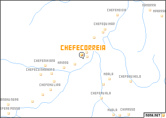 map of Chefe Correia