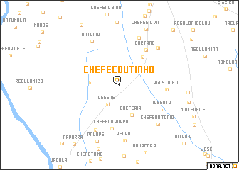 map of Chefe Coutinho