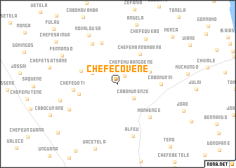 map of Chefe Covene