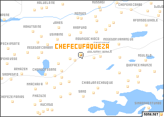 map of Chefe Cufaqueza