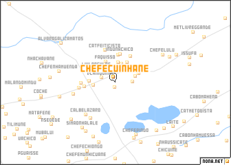 map of Chefe Cuinhane