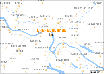 map of Chefe Davambe