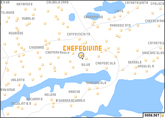 map of Chefe Divine