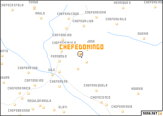 map of Chefe Domingo